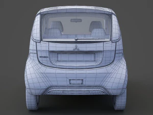 Mitsubishi I-Miev 3D Model