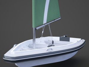 Boat 01 3D Модель