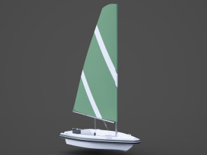 Boat 01 3D Model