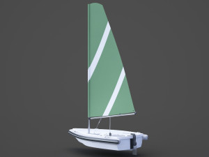 Boat 01 3D Model