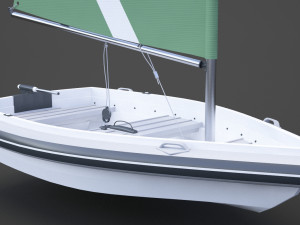 Boat 01 3D Model