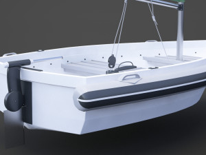 Boat 01 3D Model