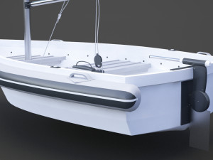 Boat 01 3D Model