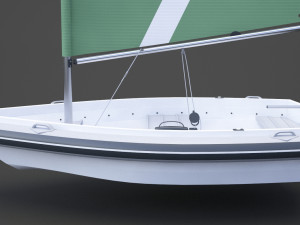 Boat 01 3D Model