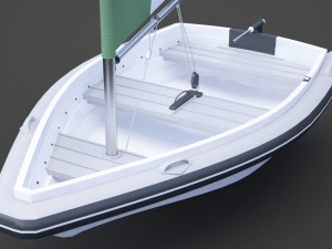 Boat 01 3D Model