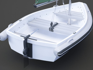 Boat 01 3D Model