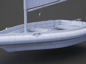 Boat 01 3D Model