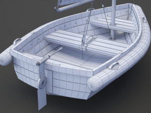 Boat 01 3D Model