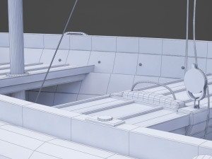 Boat 01 3D Model