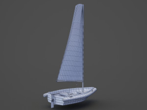 Boat 01 3D Model