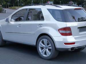 Mercedes ML 500 Modèle 3D