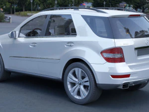 Mercedes ML 500 3D Model
