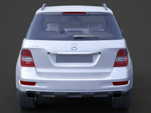Mercedes ML 500 3D Model