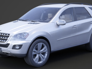 Mercedes ML 500 Modèle 3D