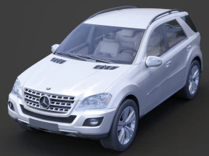 Mercedes ML 500 3D Model