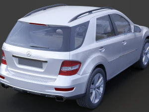 Mercedes ML 500 3D Model