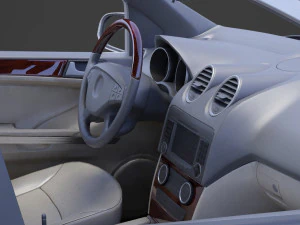 Mercedes ML 500 3D Model