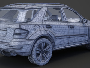 Mercedes ML 500 Modèle 3D