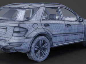 Mercedes ML 500 3D Model