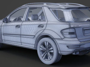 Mercedes ML 500 3D Model