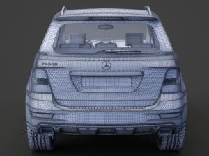 Mercedes ML 500 3D Model
