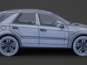 Mercedes ML 500 3D Model