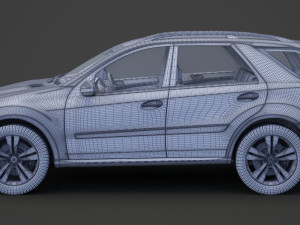 Mercedes ML 500 Modèle 3D