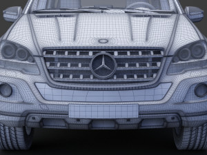 Mercedes ML 500 Modèle 3D