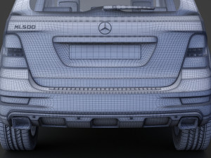 Mercedes ML 500 Modèle 3D