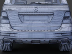 Mercedes ML 500 3D Model