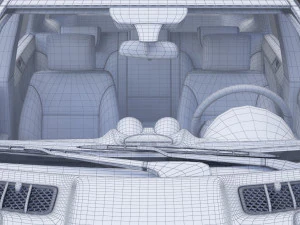 Mercedes ML 500 3D Model