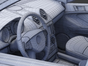 Mercedes ML 500 Modèle 3D