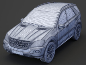 Mercedes ML 500 Modèle 3D