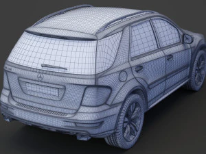 Mercedes ML 500 3D Model