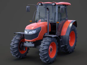 Trattore generico 01 Modello 3D