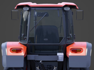 Generic Tractor 01 3D Model