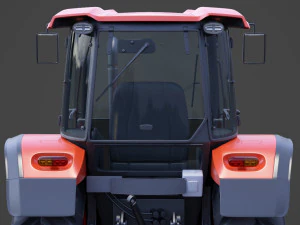 Generic Tractor 01 3D Model