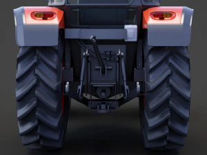 Generic Tractor 01 3D Model