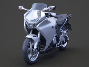 2015 Honda VFR 1200F 3D Model