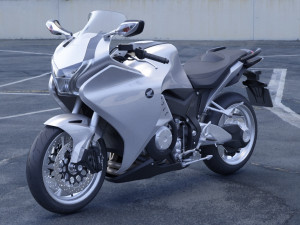 2015 Honda VFR 1200F 3D Model