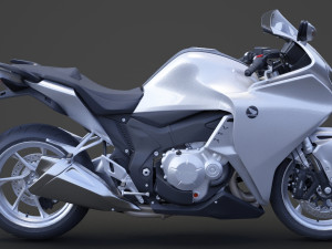 2015 Honda VFR 1200F 3D Model