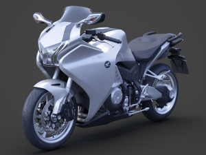 2015 Honda VFR 1200F 3D Model