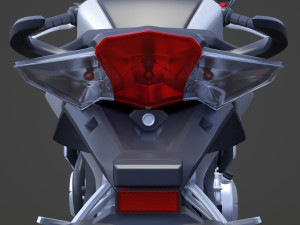 2015 Honda VFR 1200F 3D Model