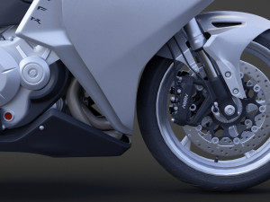 2015 Honda VFR 1200F 3D Model