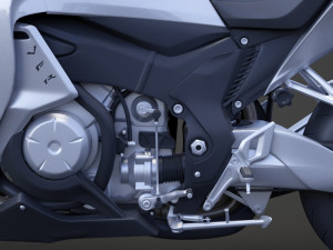 2015 Honda VFR 1200F 3D Model