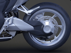 2015 Honda VFR 1200F 3D Model