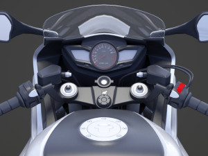 2015 Honda VFR 1200F 3D Model