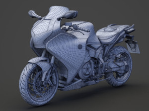 2015 Honda VFR 1200F 3D Model