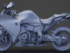2015 Honda VFR 1200F 3D Model