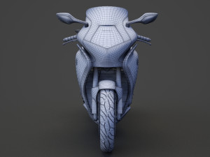 2015 Honda VFR 1200F 3D Model